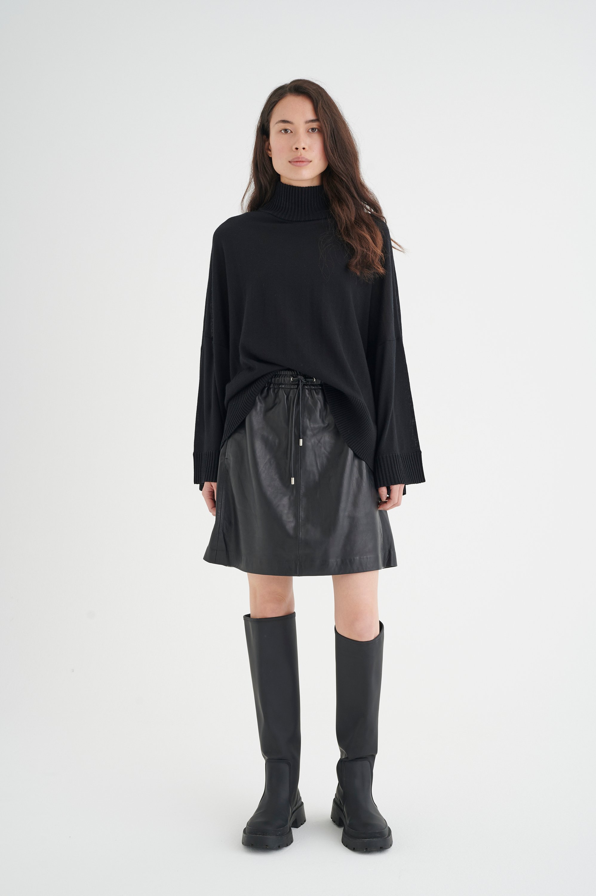Thumbnail - Strickpullover Relaxed fit black