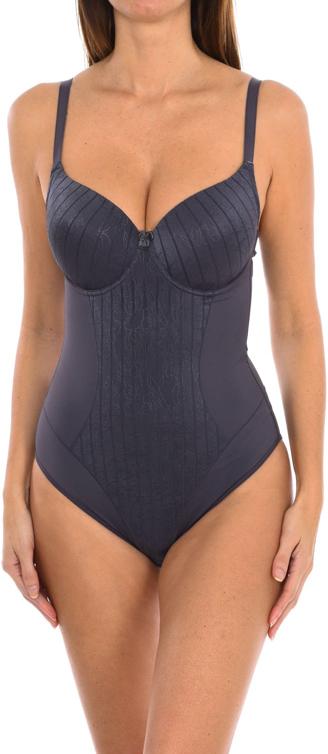 Wattierter Body mit Bügeln für Damen, Modell VANESA. Elegant, bequem und perfekte Passform.