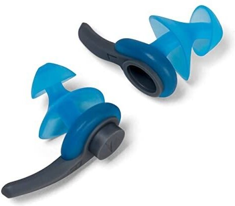 Speedo - Schwimm-Ohrstöpsel "Biofuse Aquatic" (Blau/Grau)