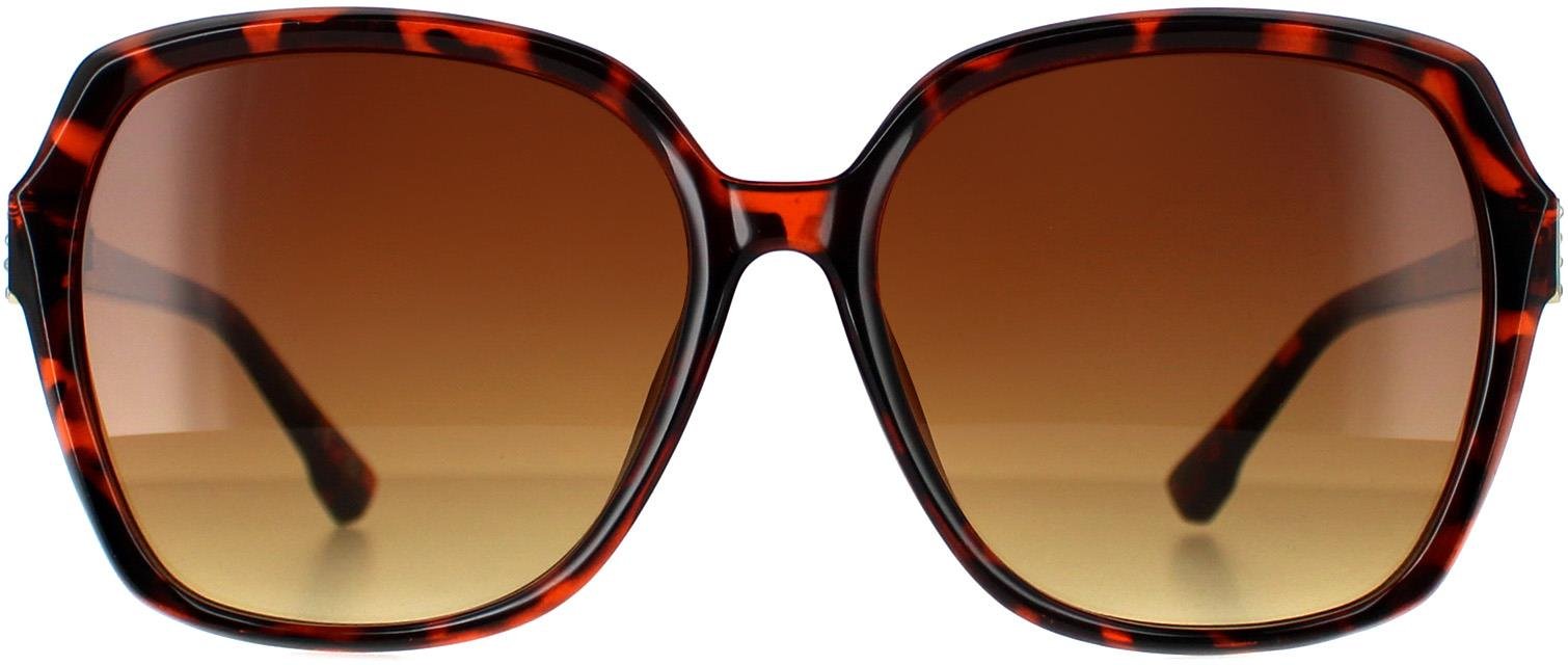 Guess Square Damen Dunkel Havanna Braun Farbverlauf GF0425