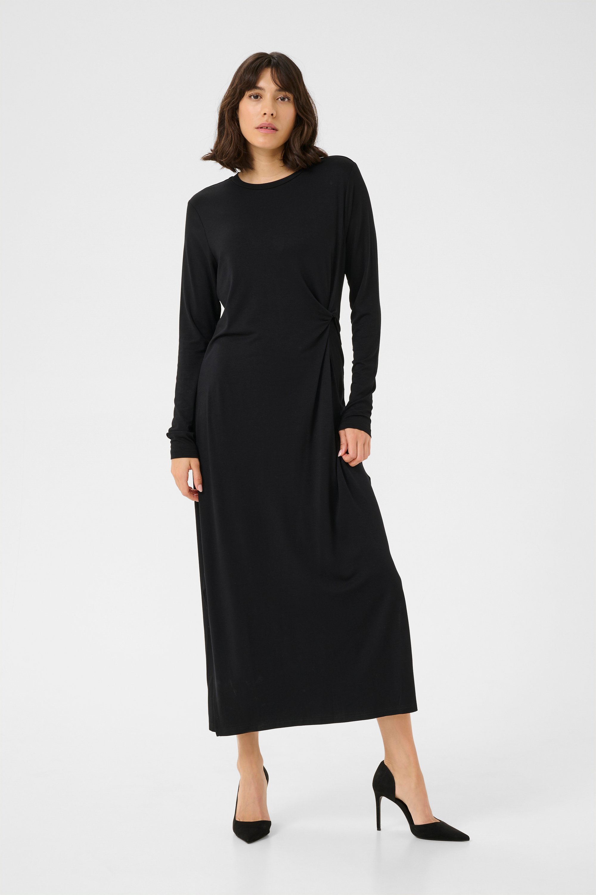 Jerseykleid Regular fit black