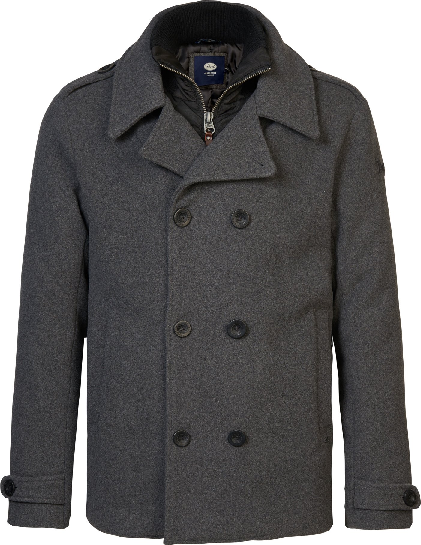 Petrol Industries - Peacoat Jacke Chequamegon Herren - Grau