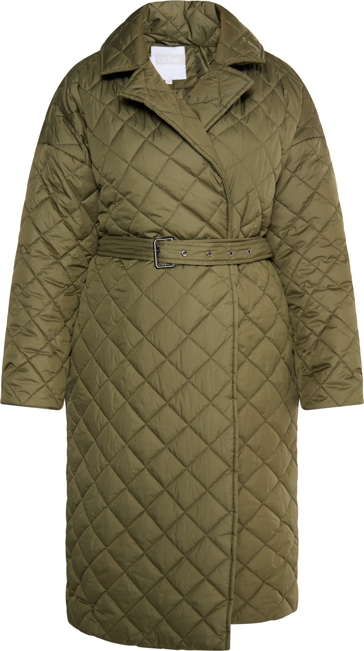 usha Steppmantel Damen oliv