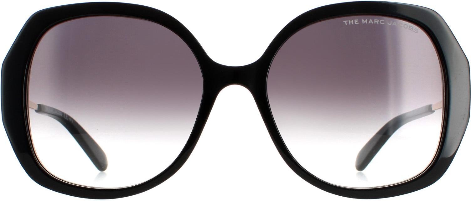 Thumbnail - Marc Jacobs Butterfly Damen Schwarz/Dunkelgrau Gradient 581/S Sonnenbrille