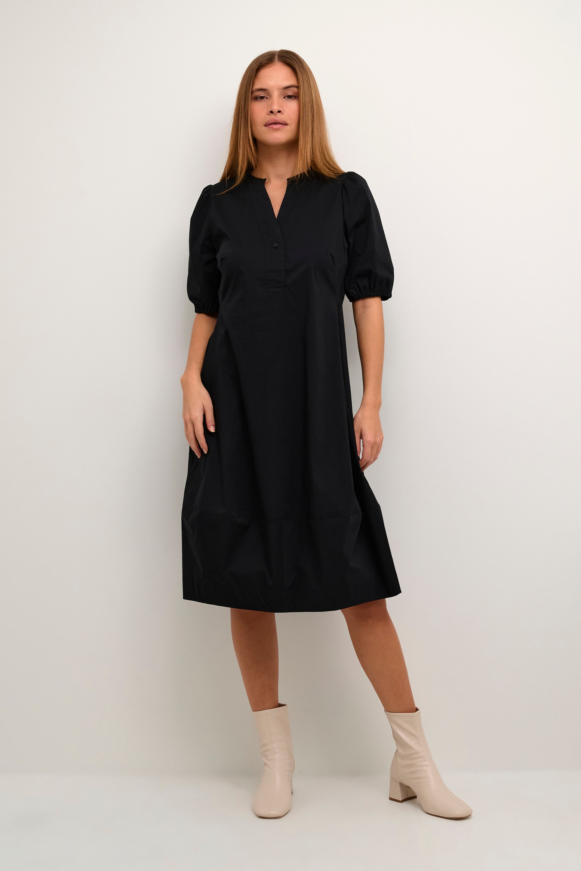 Thumbnail - Kleid, lässiger Schnitt black