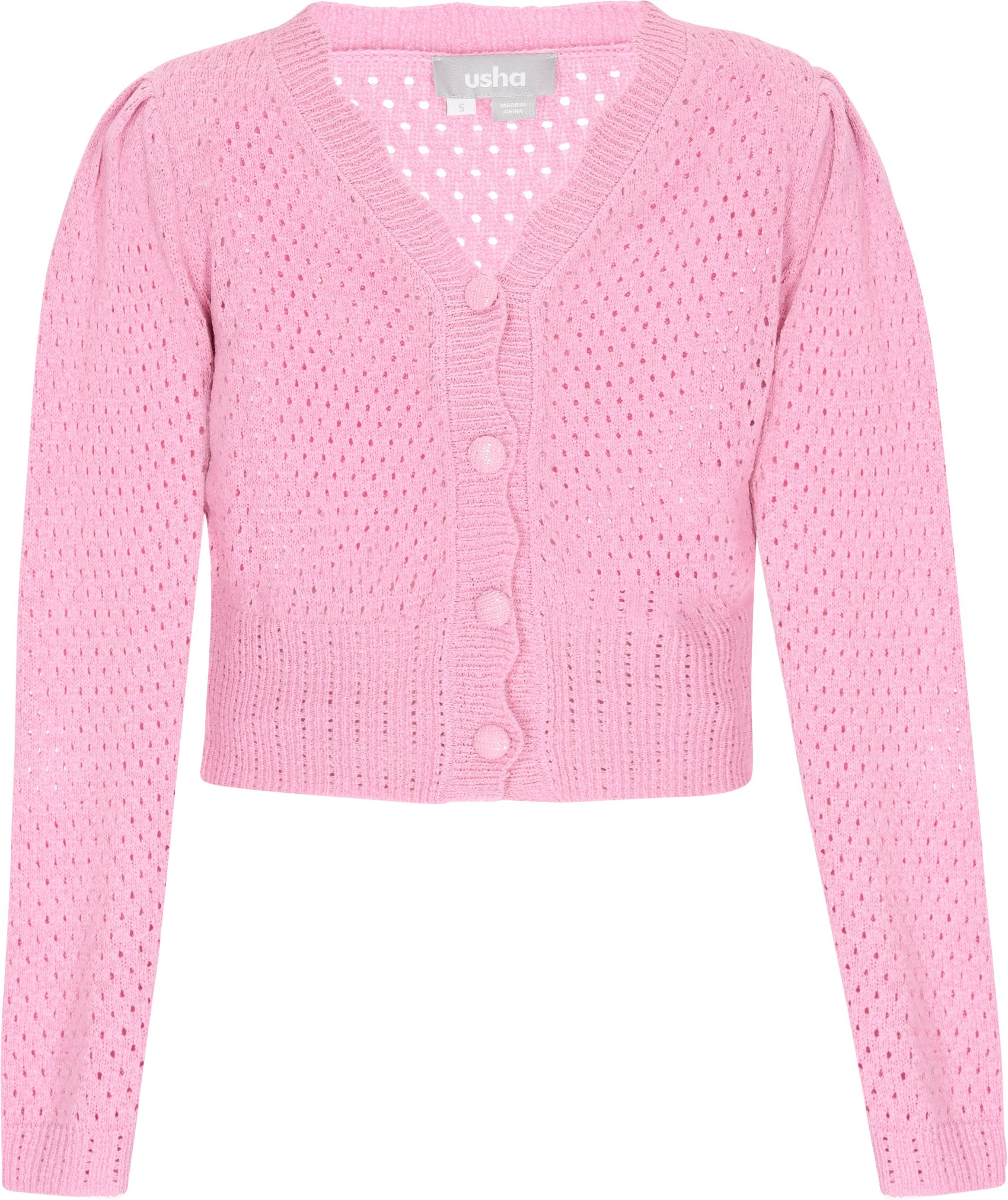 usha Strickjacke Frauen helles Rosa