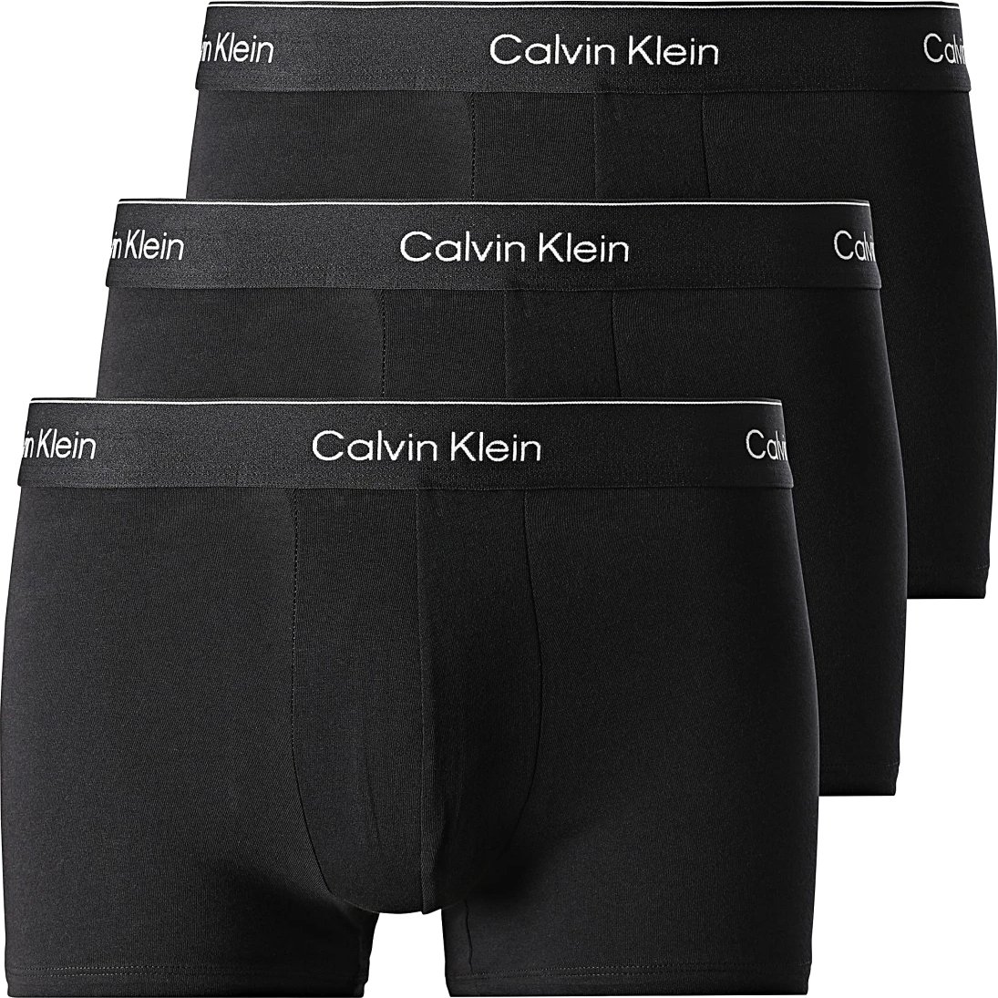 Calvin Klein Unterhosen 3er-Pack Icon Stretch Boxers Schwarz