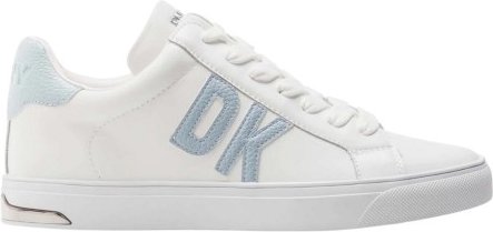 DKNY - "Abeni" Sneaker für Damen, Leder (Weiß/Schwarz)