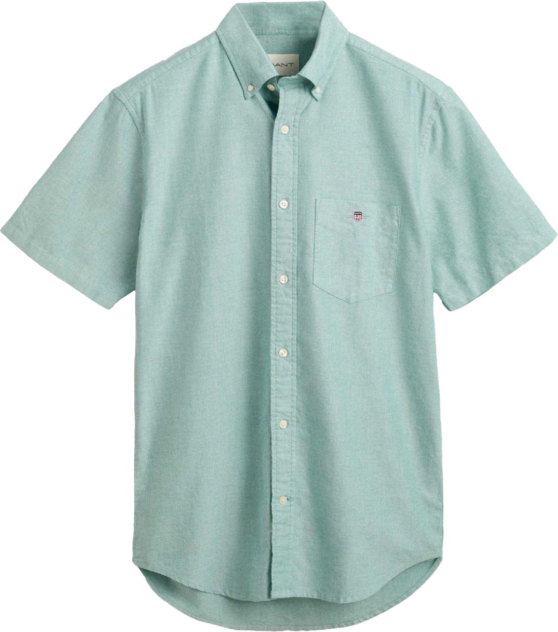 Gant - Hemd für Herren, Regulär, kurzärmlig (Petrol)