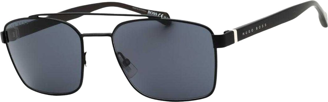 Hugo Boss - Matt-Sonnenbrille für Herren (Schwarz)
