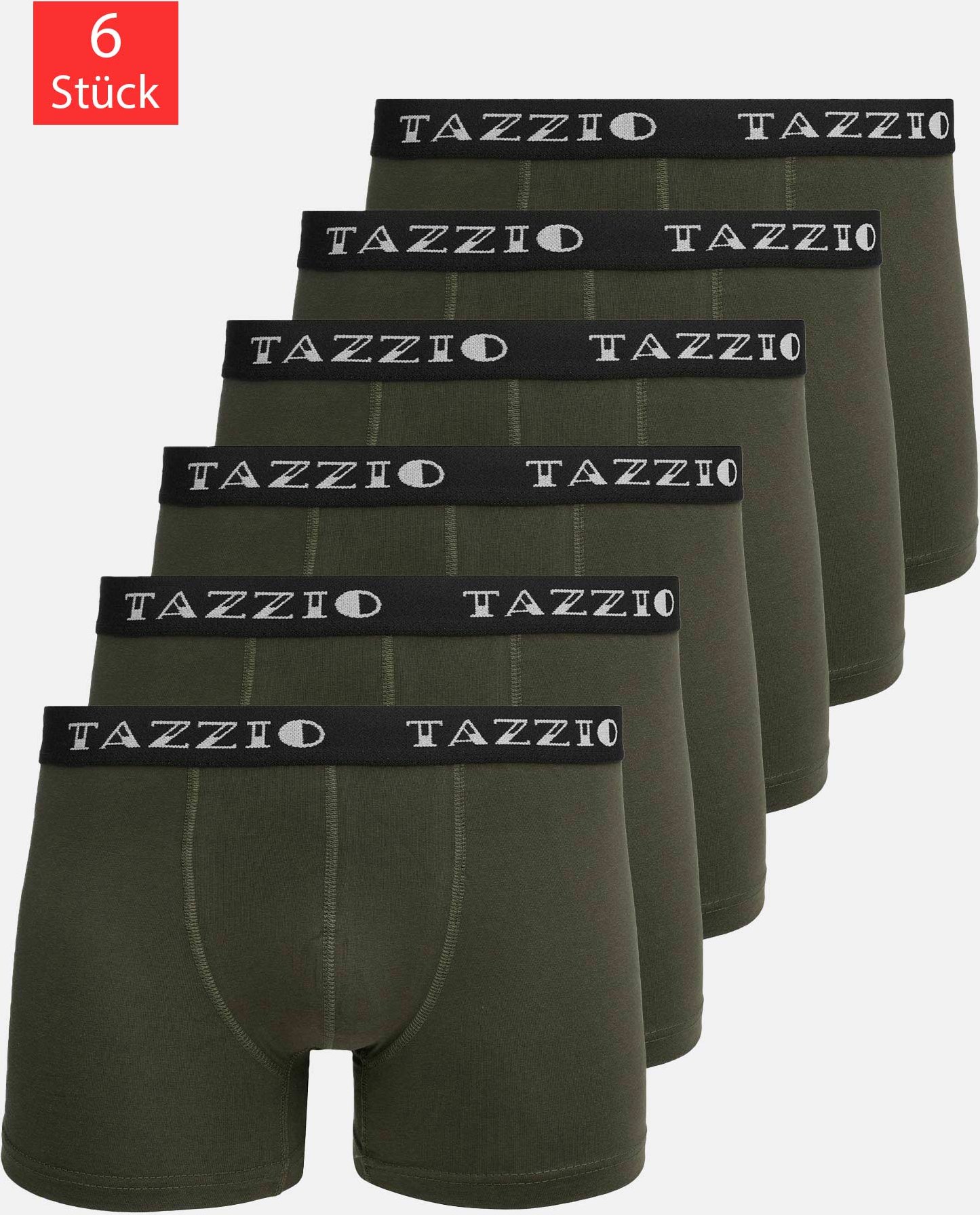 Tazzio Herren Boxershorts 6er Pack