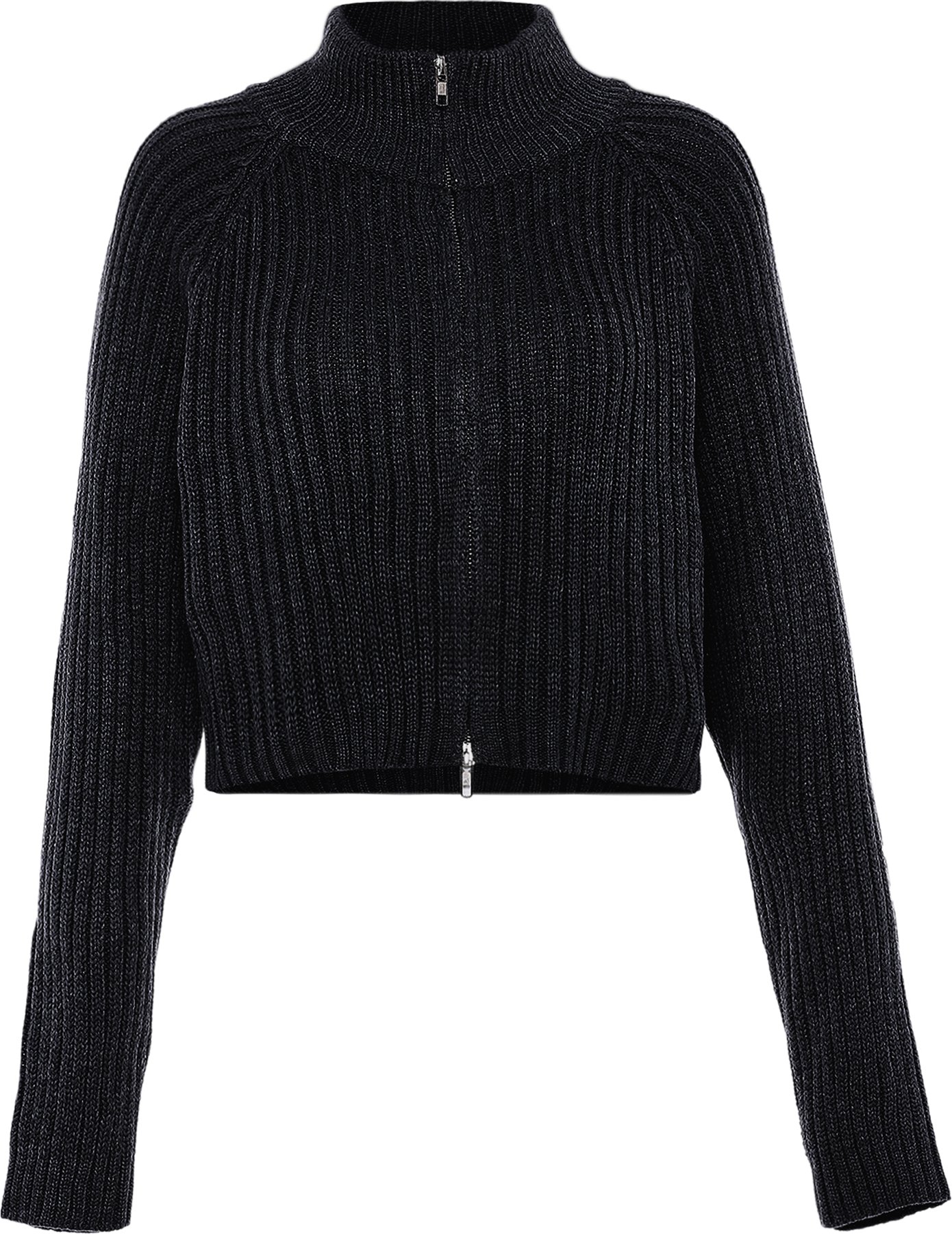 Mymo Strickjacke Damen schwarz