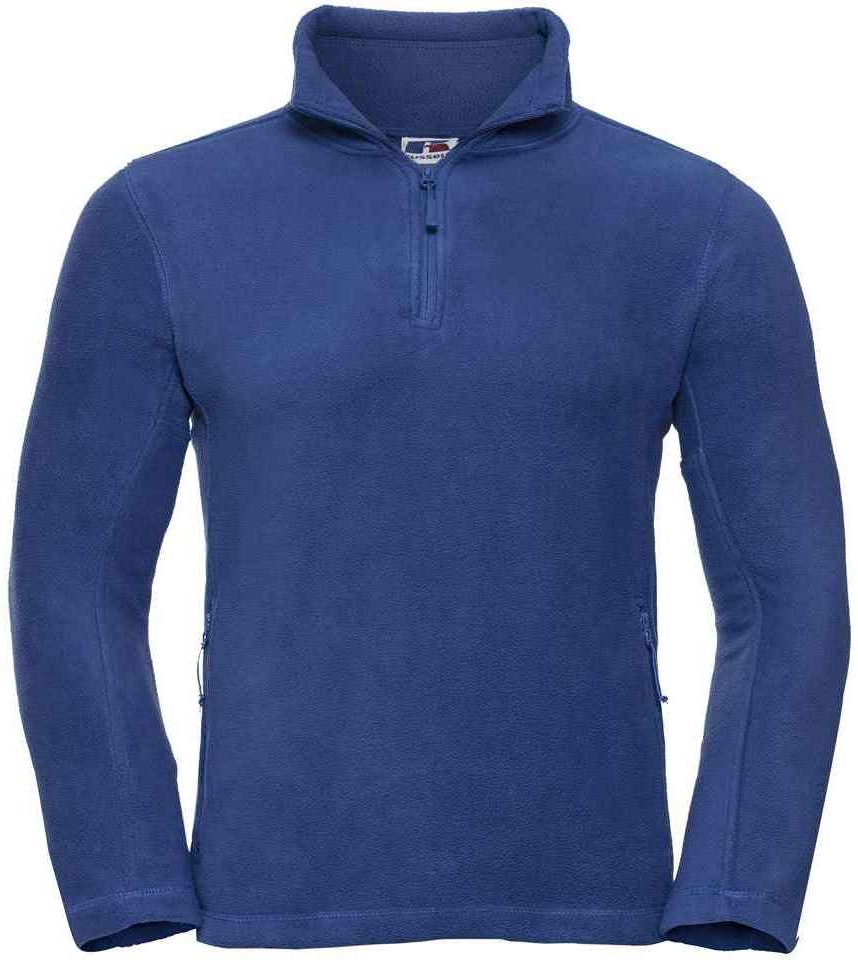 Russell - Fleece-Oberteil Reißverschluss für Herren - Für Außen (Königsblau)