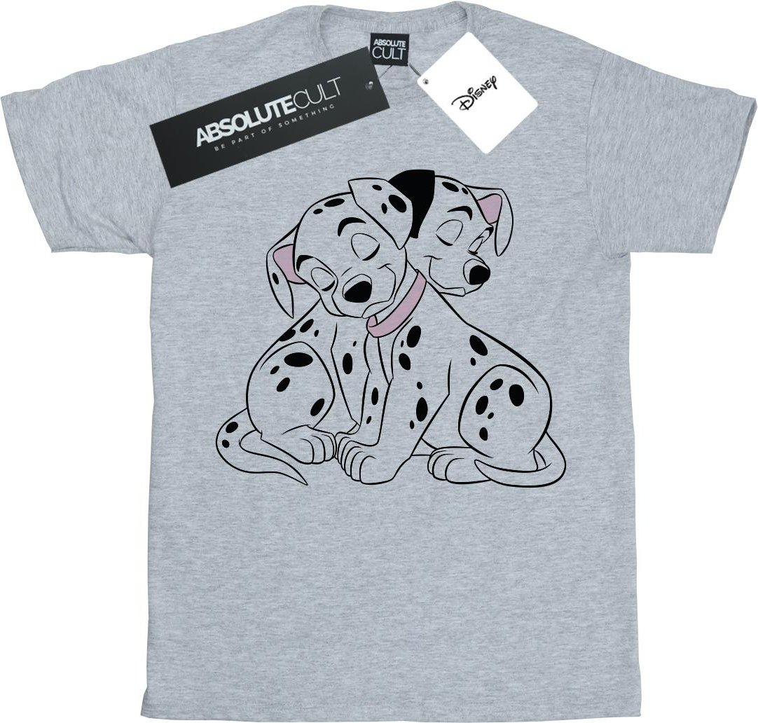 Disney - "101 Dalmatians" T-Shirt für Damen (Grau)