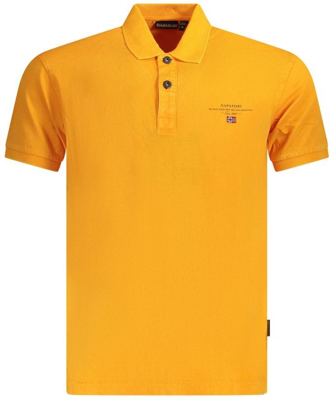 Napapijri Arancione Baumwoll-Polo für Herren