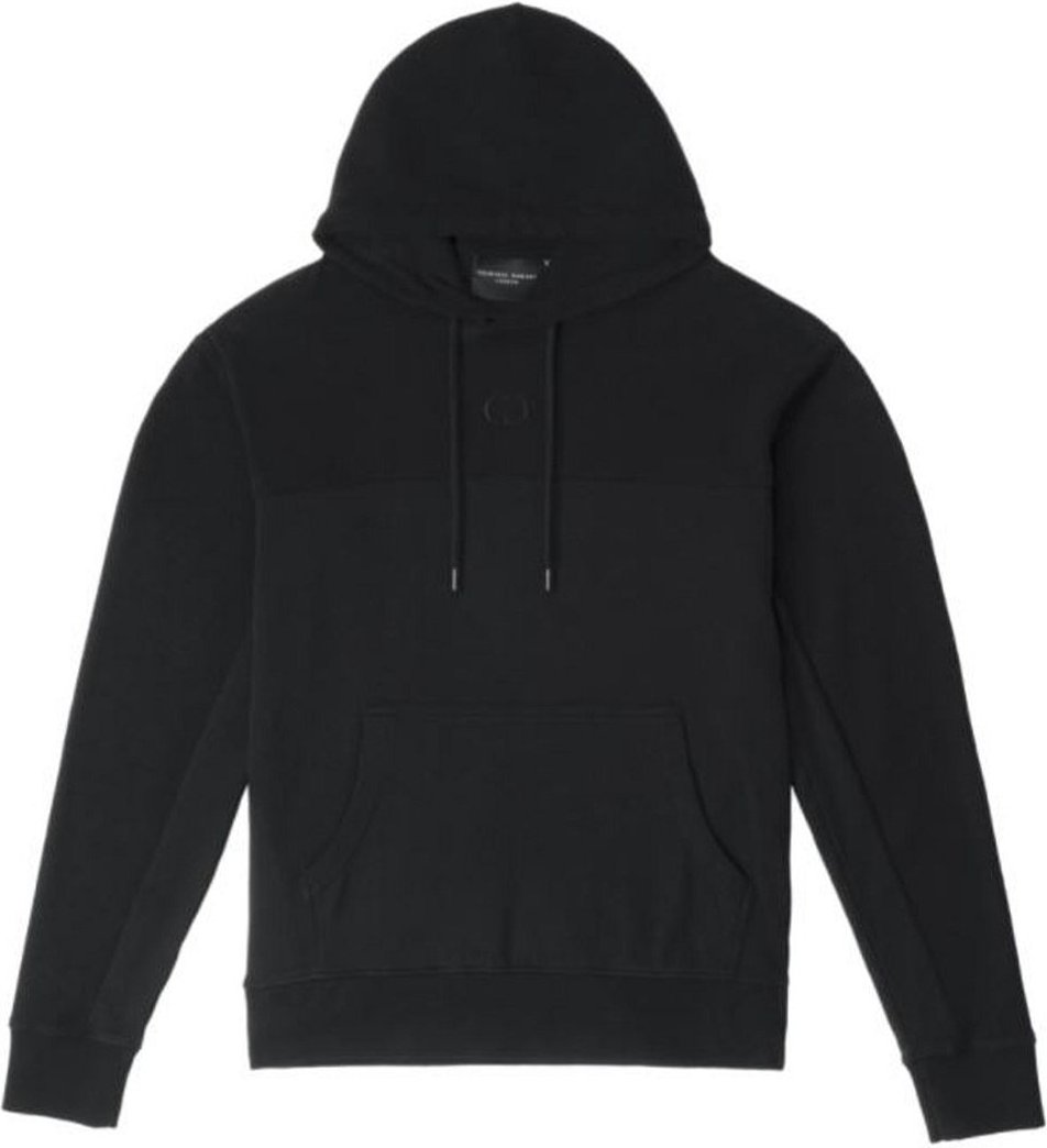 Krimineller Schaden umgekehrter Loopback Herren Black Hoodie
