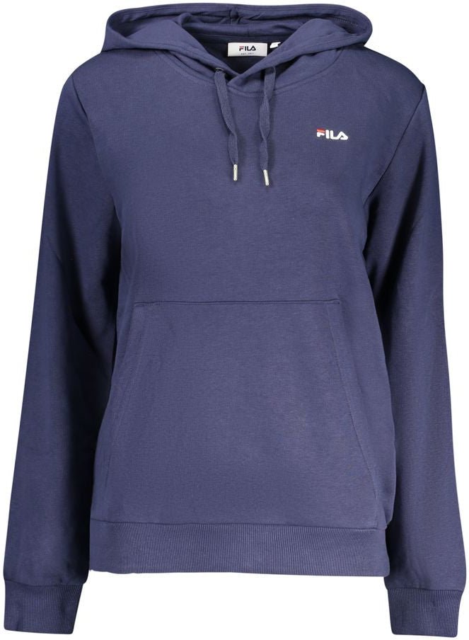 Fila Blaue Biobaumwoll Damen Hoodie
