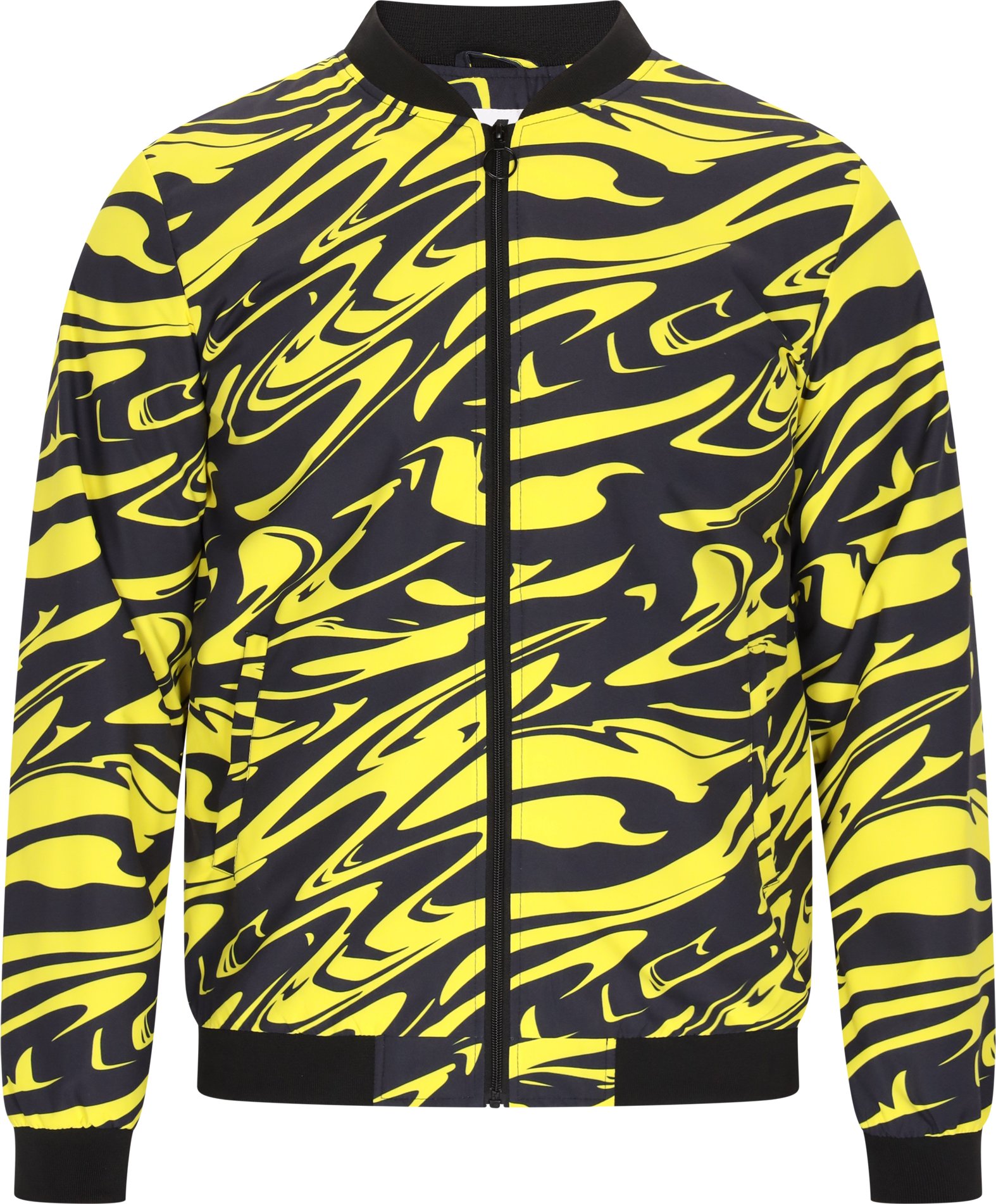 Thumbnail - Mo Jacke Männer schwarz gelb