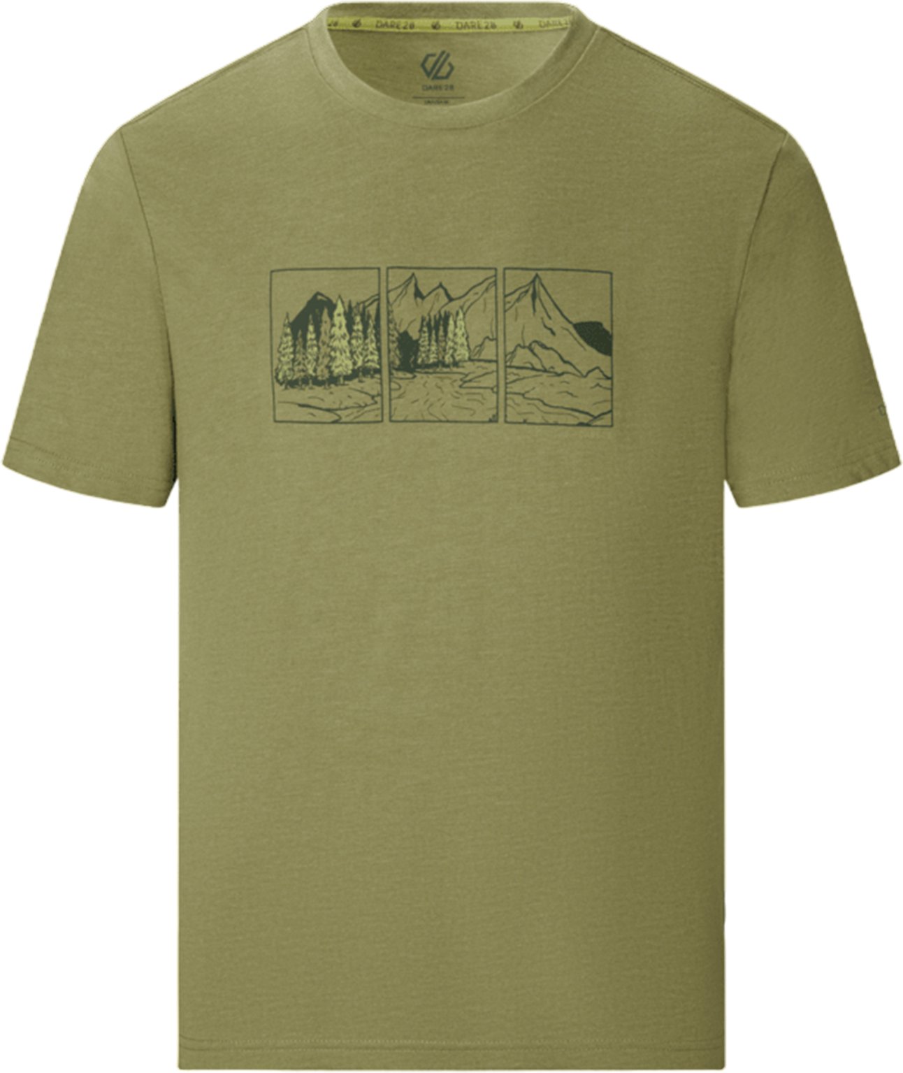 Dare 2B - "Movement III" T-Shirt für Herren (Nephrit Grün)