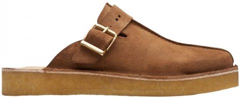 Thumbnail - Clarks - Herren Mules "Trek", Wildleder (Braun)