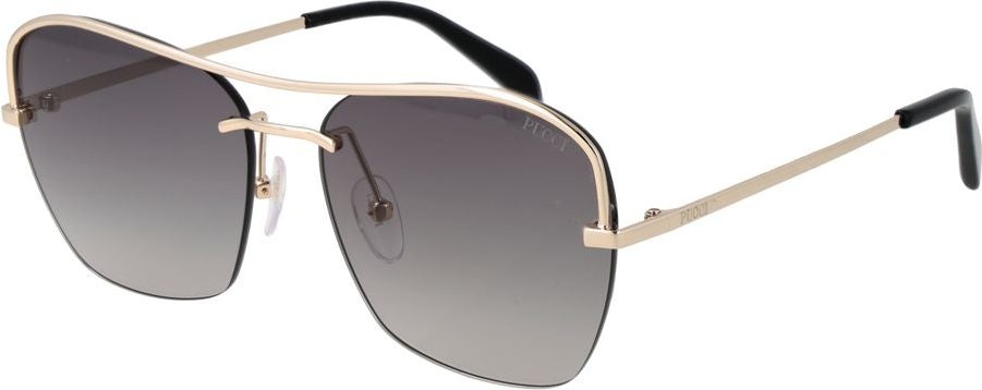 Emilio Pucci Goldmetall-Sonnenbrille