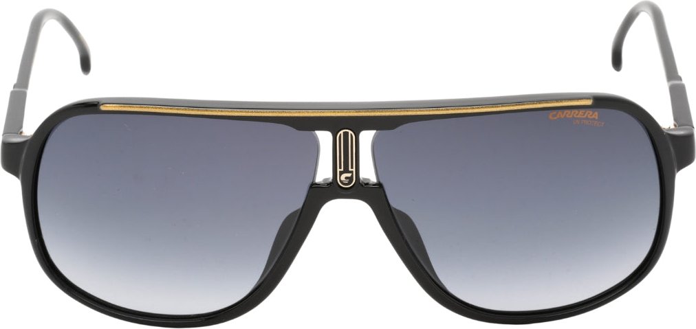 Carrera Sonnenbrille mit schwarzem Golddetail