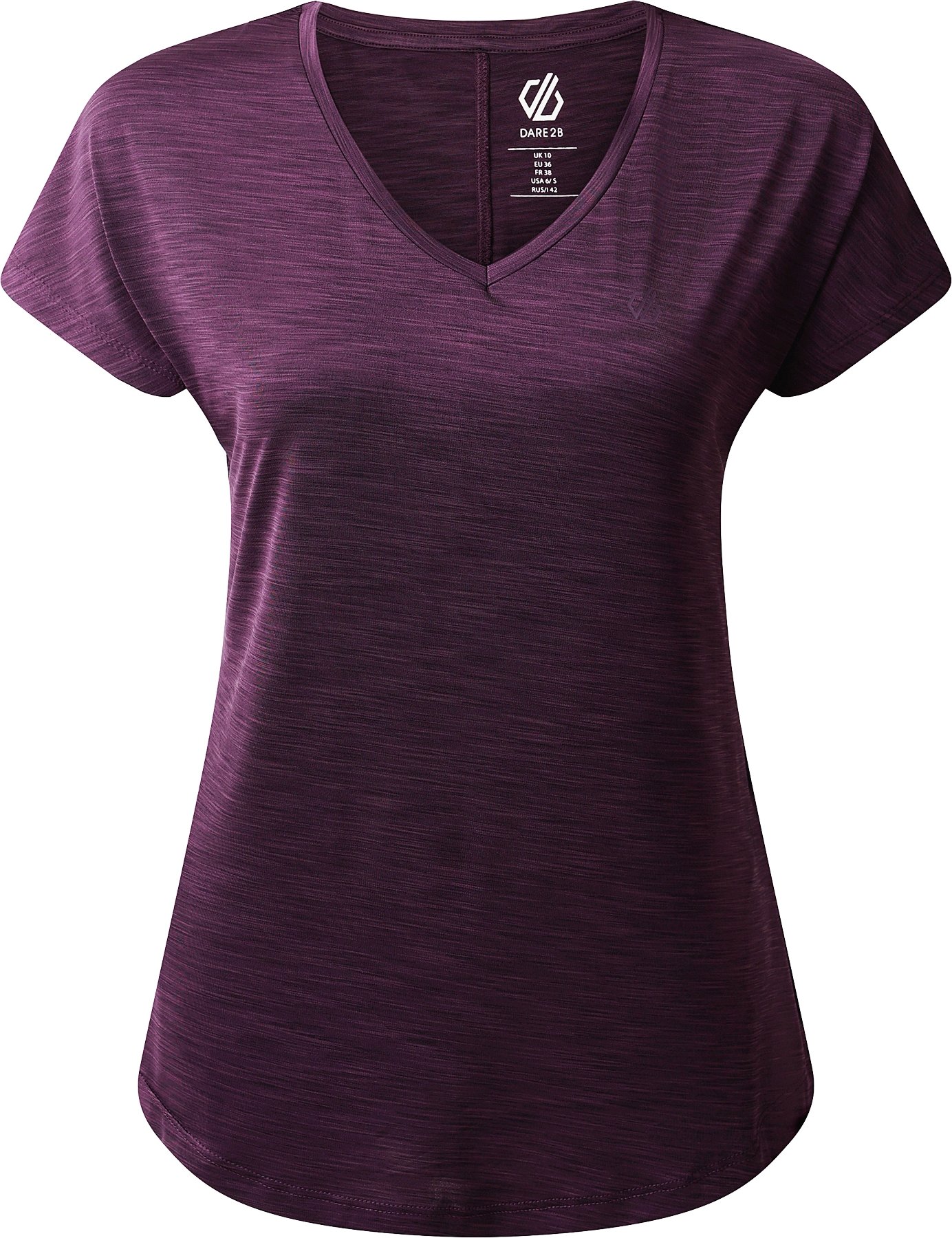 Dare 2B Damen Sport-T-Shirt (Tiefpflaume)