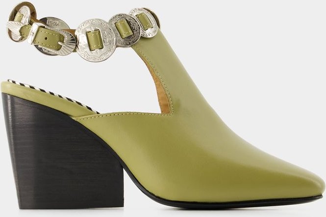 Sandalen Aj1308 - Toga Pulla - Leder - Grün