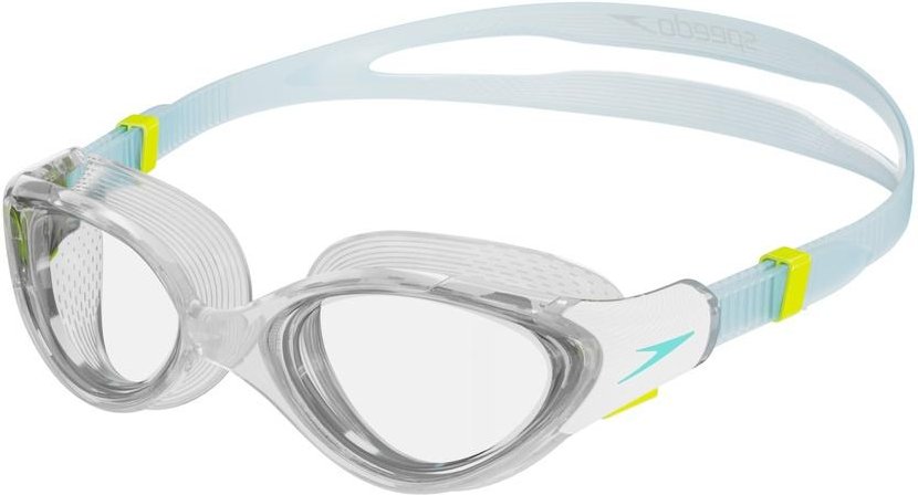 Speedo - "Biofuse 2.0" Schwimmbrille für Damen (Transparent/Blau)