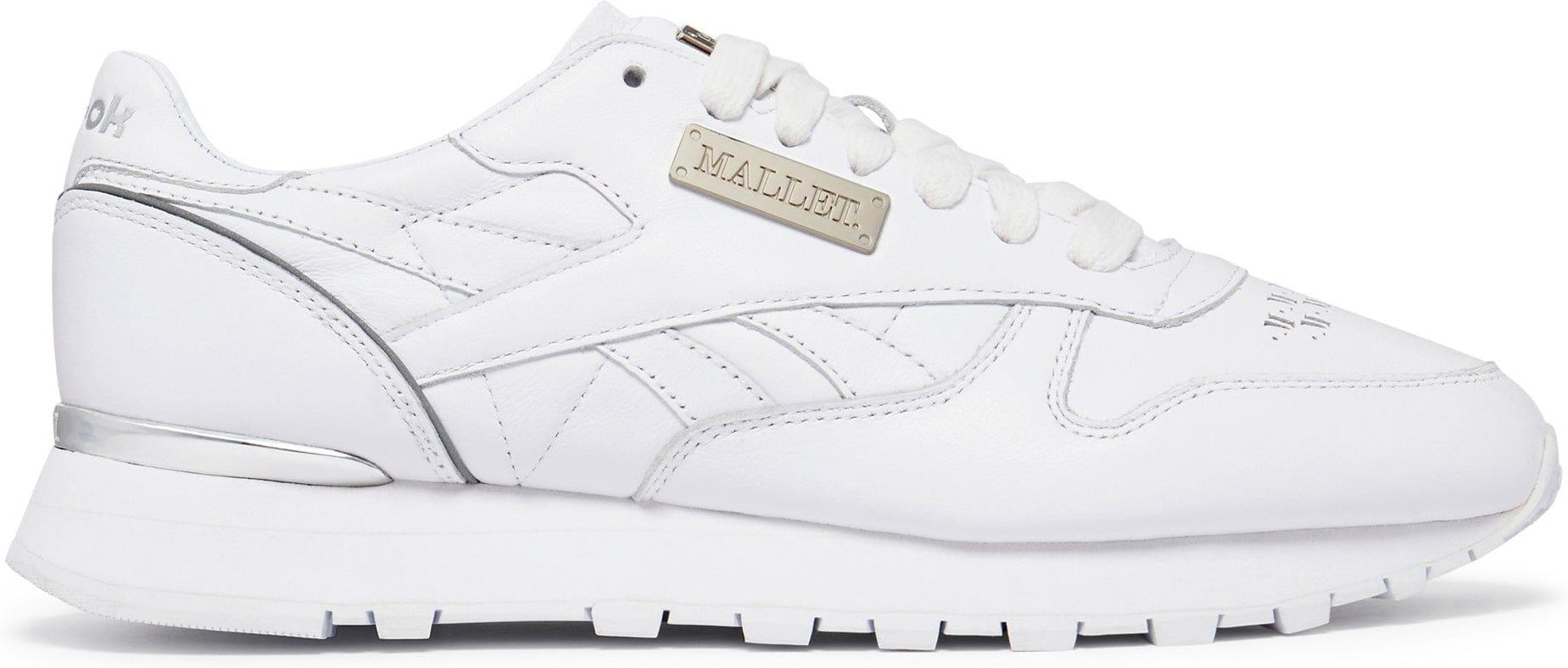 Mallet Herren Classic Reebok Leder Sneakers (Weiß)