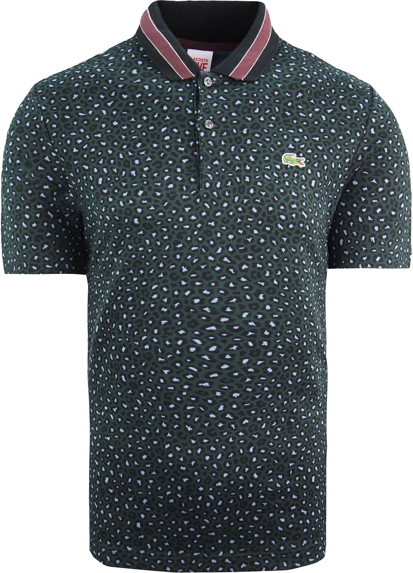 Lacoste Live Mens Green Polo -Hemd
