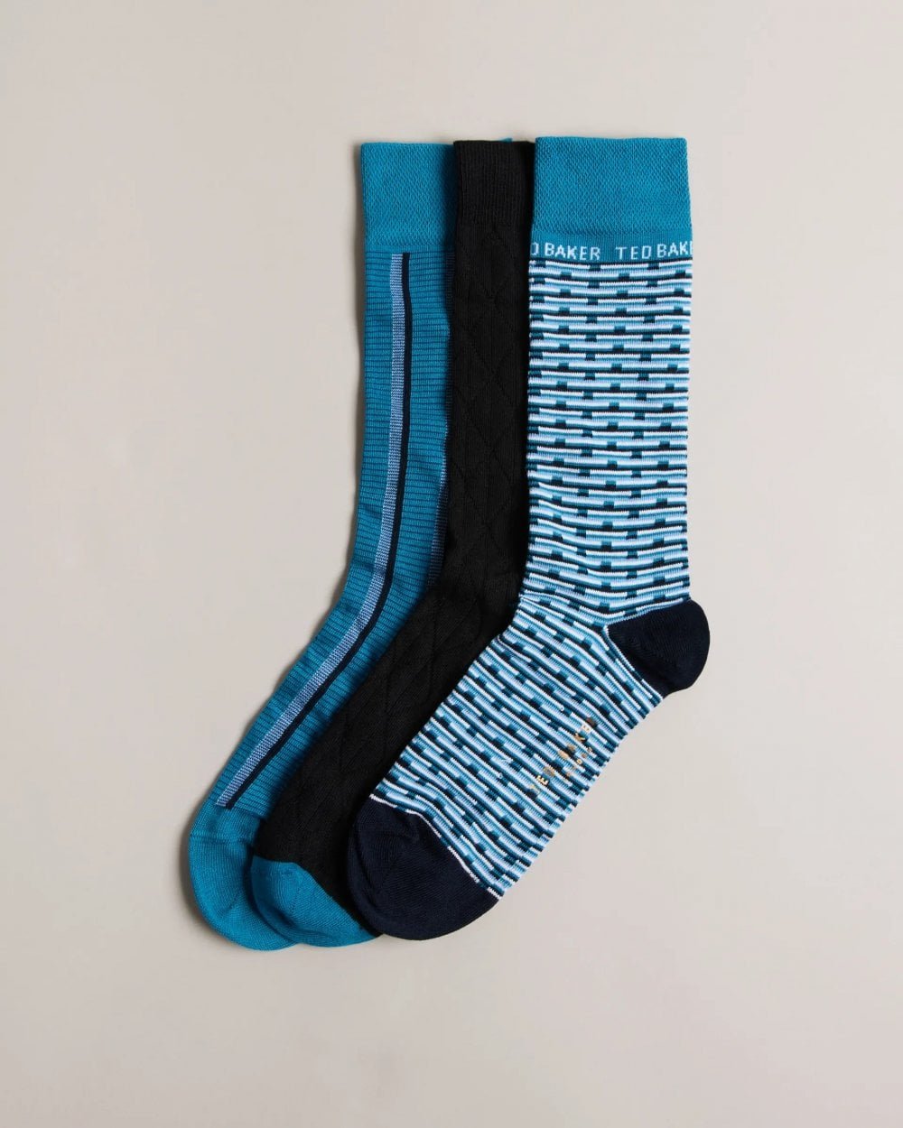 Lot 3 paires chaussettes Focus Ted Baker Pour Homme en Dégradé