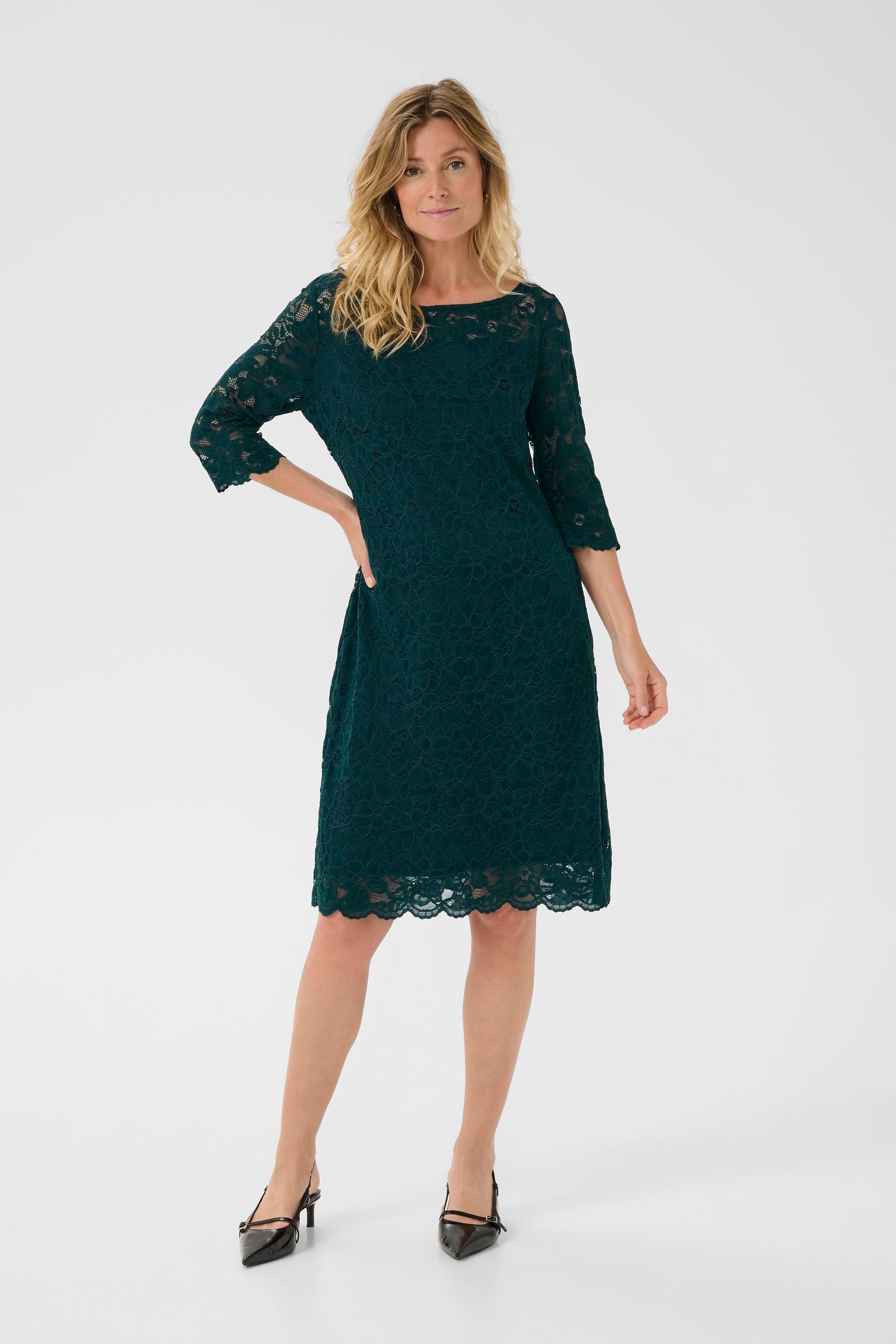 Kleid CRPria A-shape green