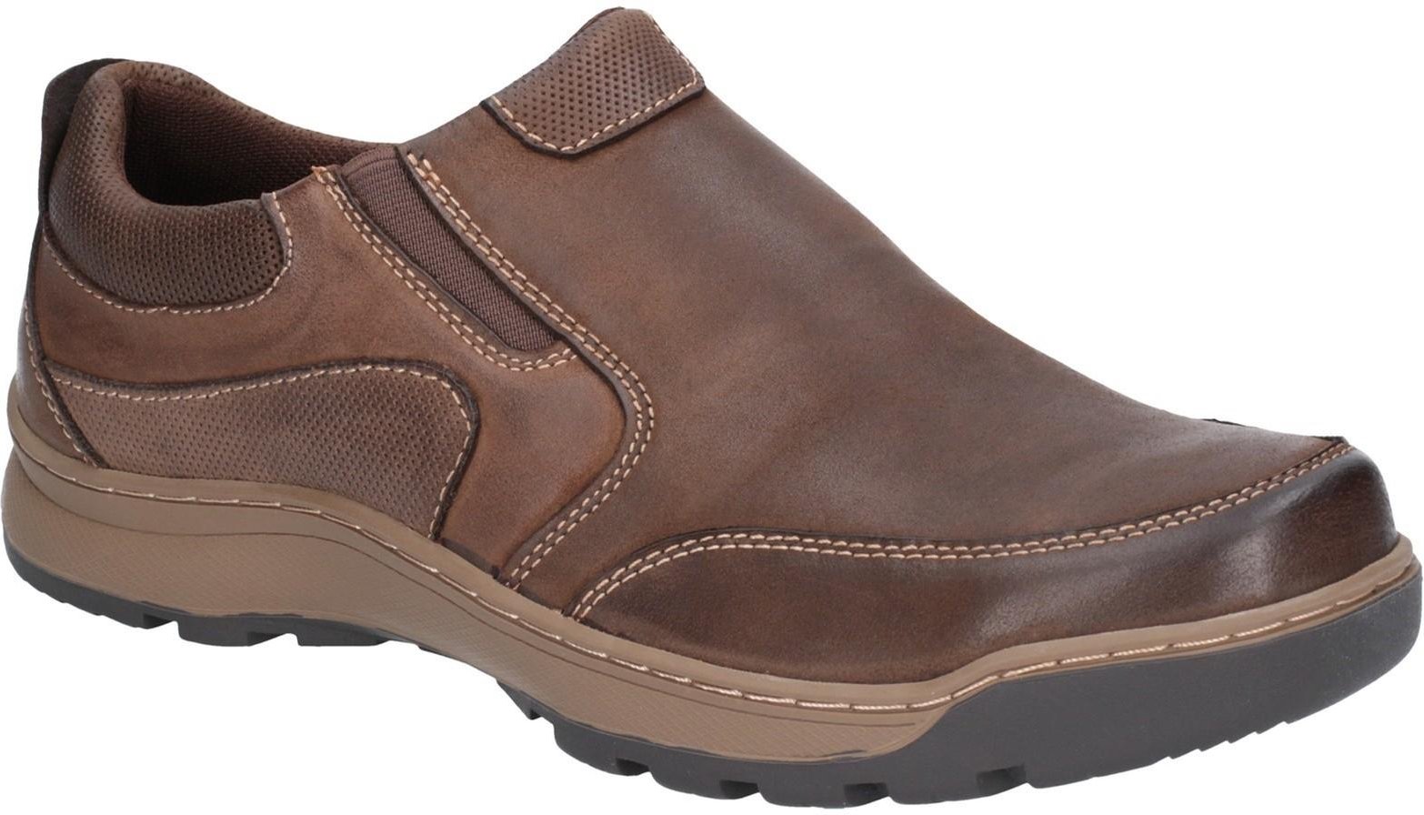 Hush Puppies - Herren Freizeitschuhe "Jasper", Leder (Braun)