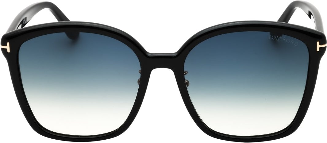 Tom Ford Smoke Gradient Lens Shiny Black Sonnenbrille