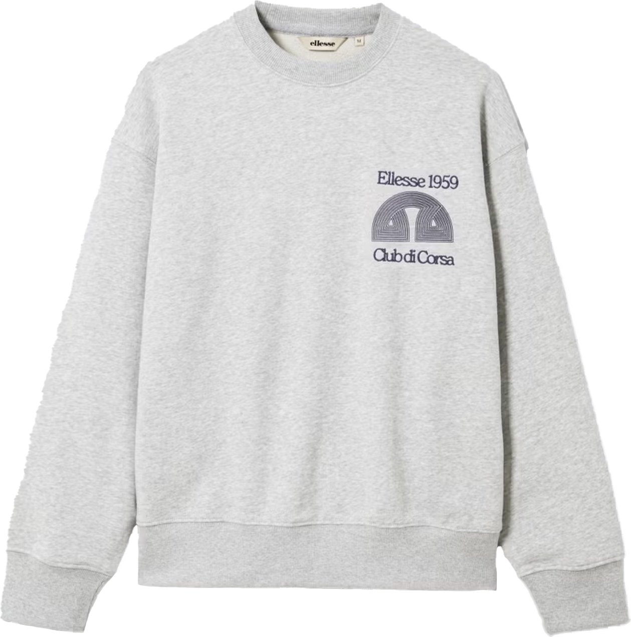 Ellesse - "Club Di Corsa" Sweatshirt für Herren (Hellgrau)