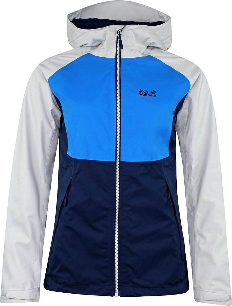 Jack Wolfskin Kimberley Womens White/Blue Jacke