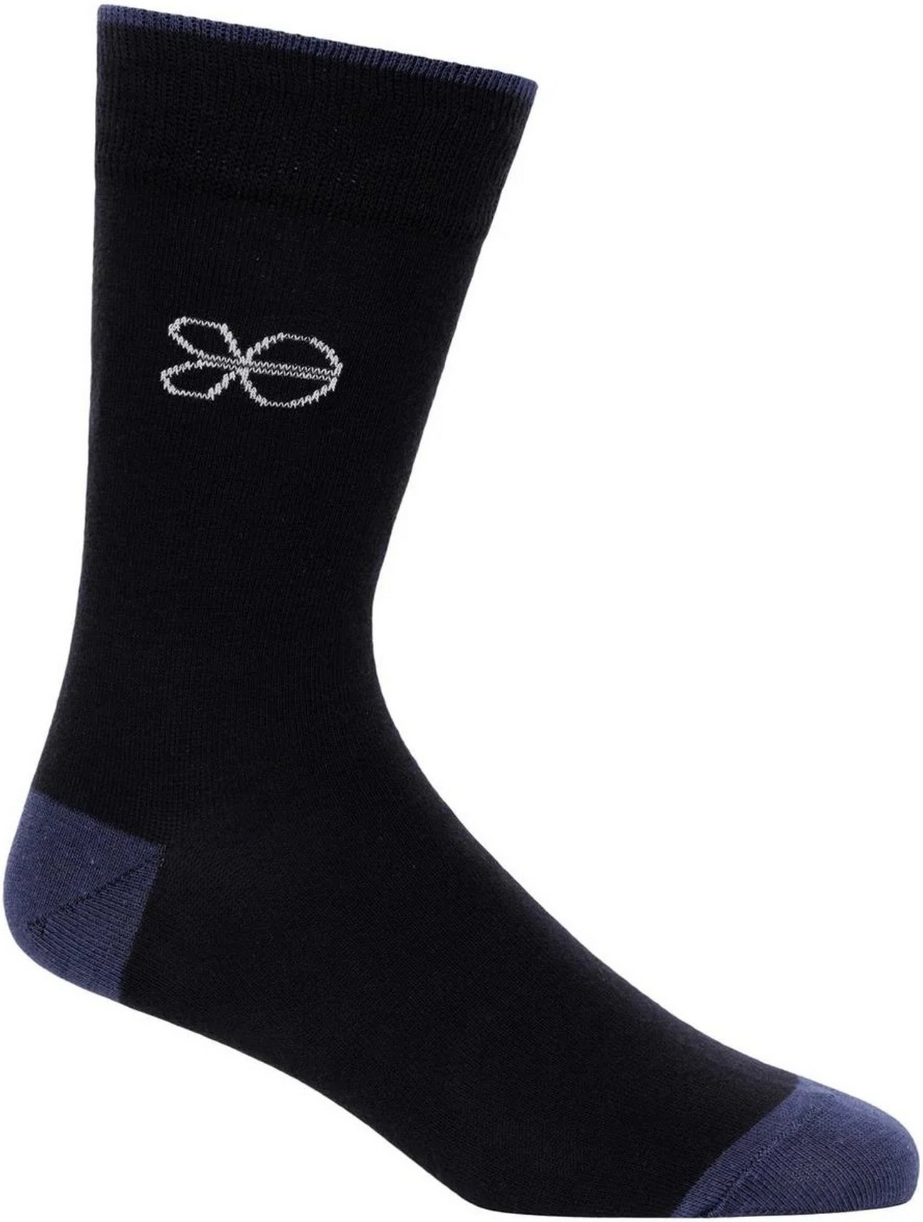 Crosshatch - "Milato" Socken für Herren(5er-Pack) (Blau)
