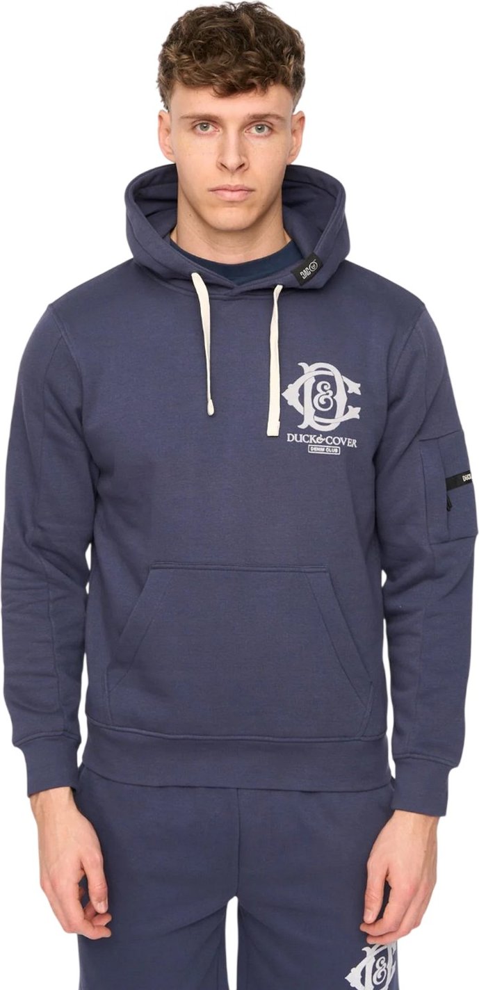 Duck and Cover - "Randolph" Kapuzenpullover für Herren (Marine)