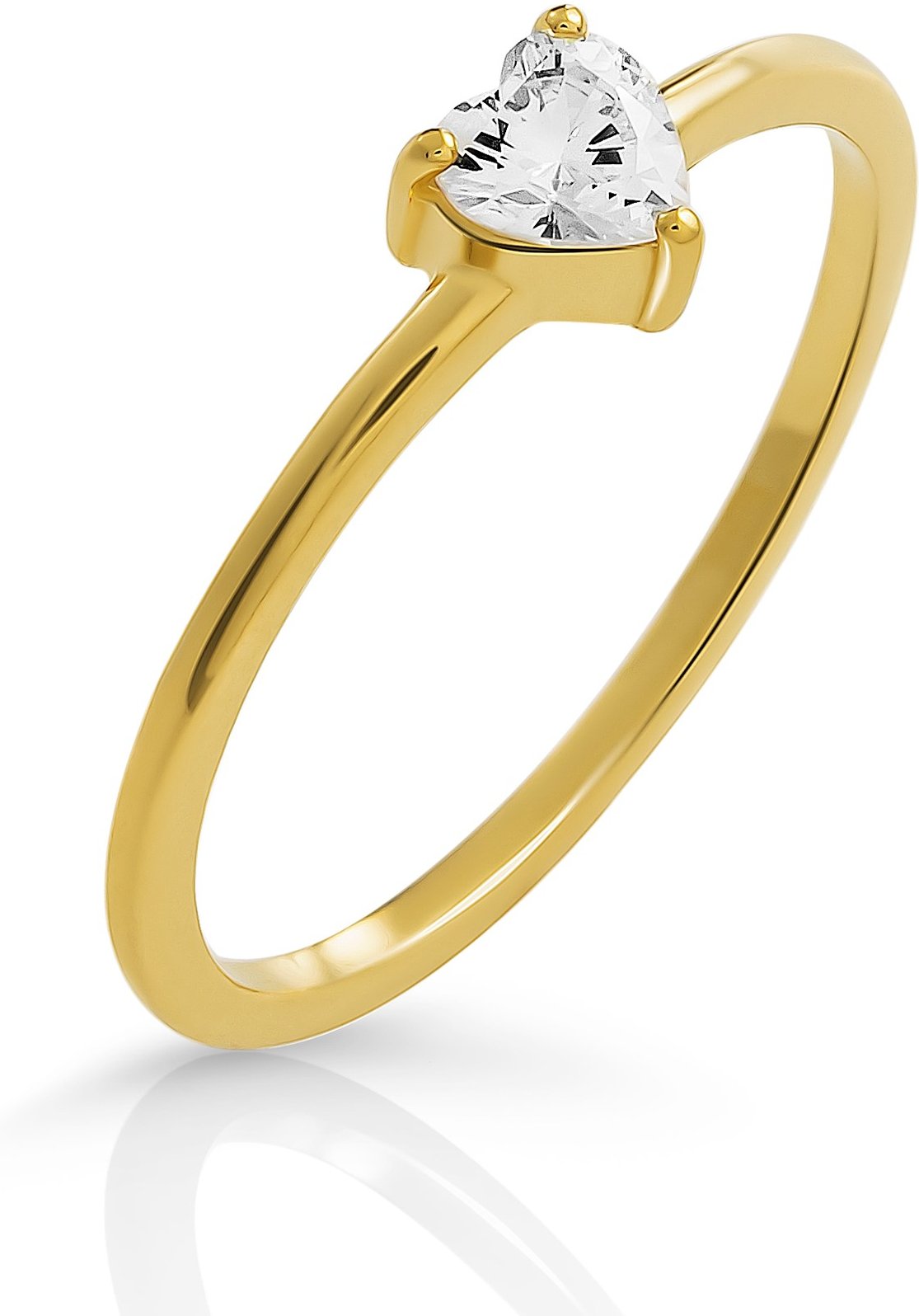 Orphelia „Love“ Damen-Ring aus 925er Sterlingsilber – Gold ZR-7531/G