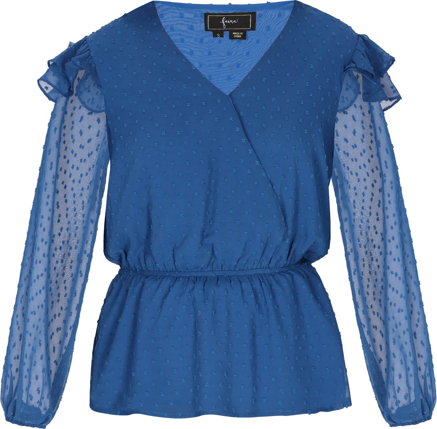 Faina Bluse Damen blau