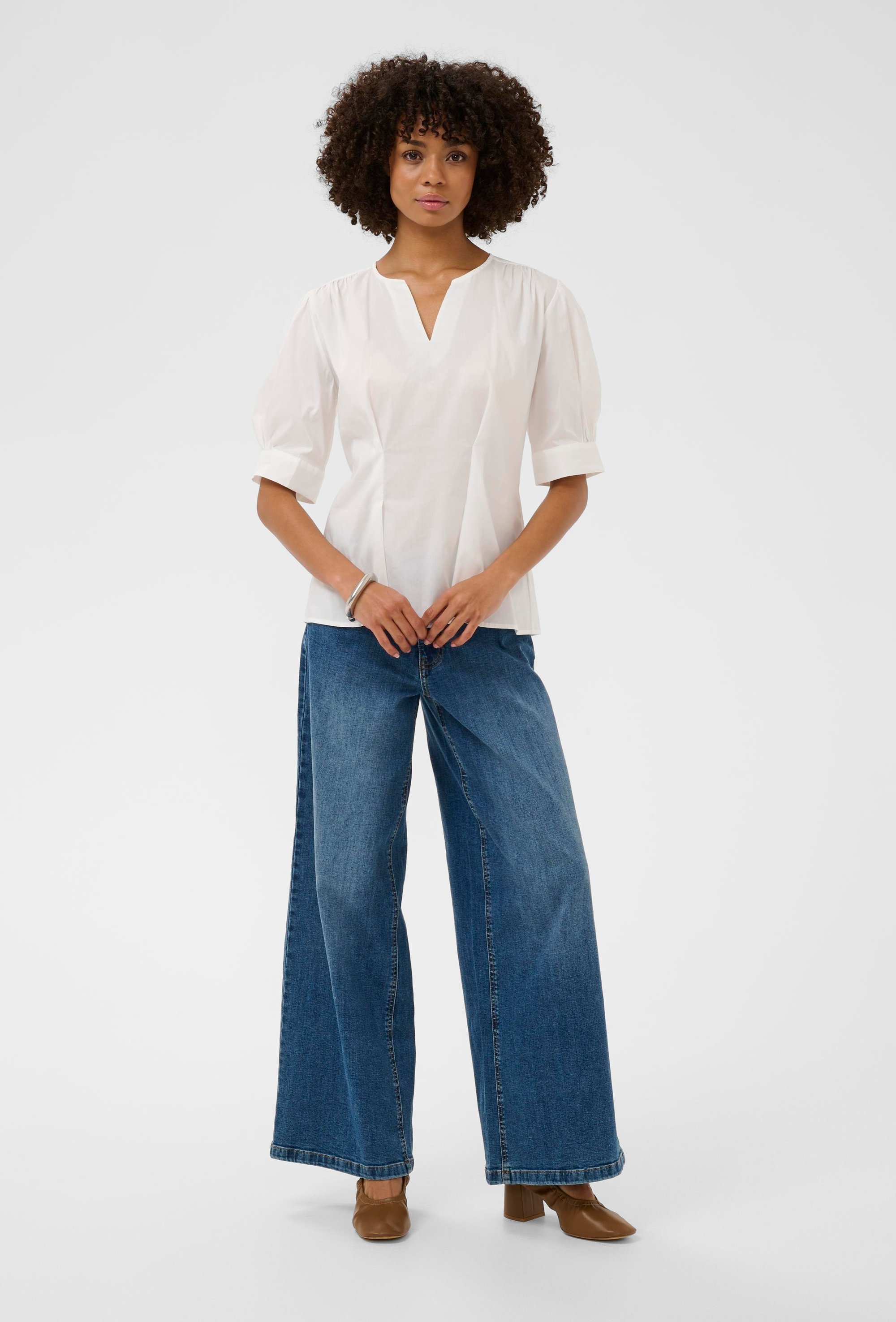 Kurzarm-Bluse CUzila Kurzarm-Bluse Regular fit