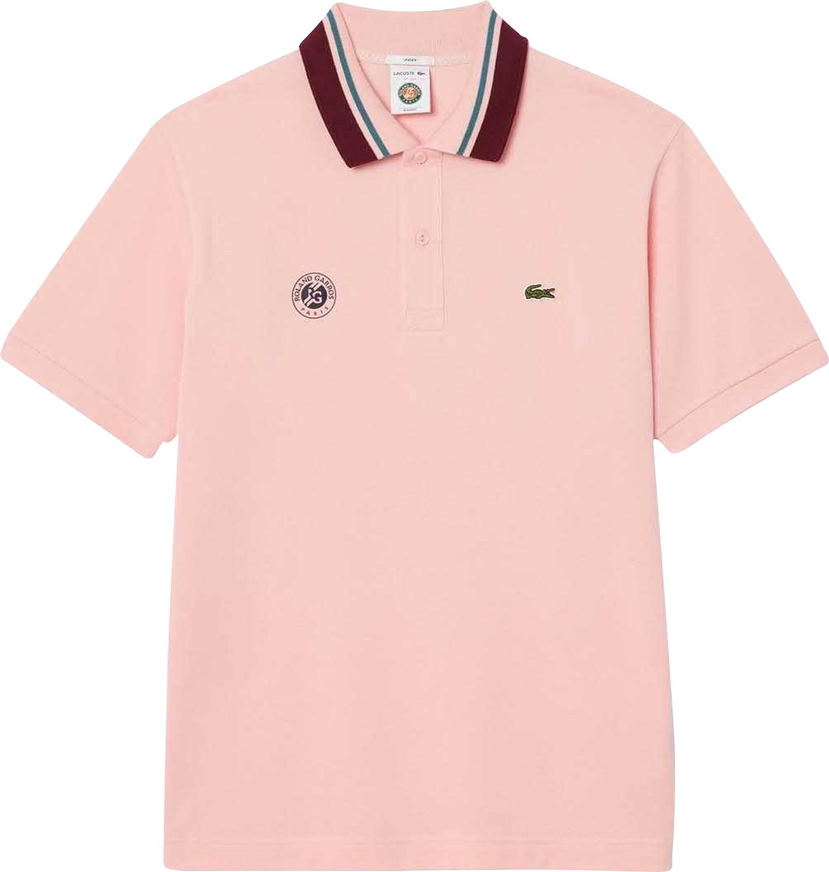 Lacoste - "Roland-Garros Edition Umpire" Poloshirt für Herren/Damen Unisex - Sport (Pink)