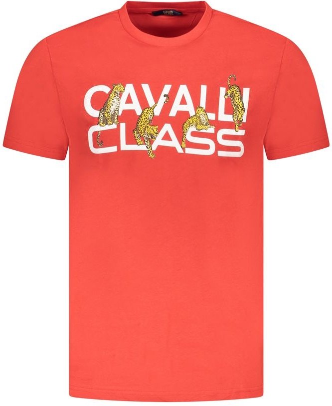 Gepard-Print T-Shirt mit kurzen Ärmeln