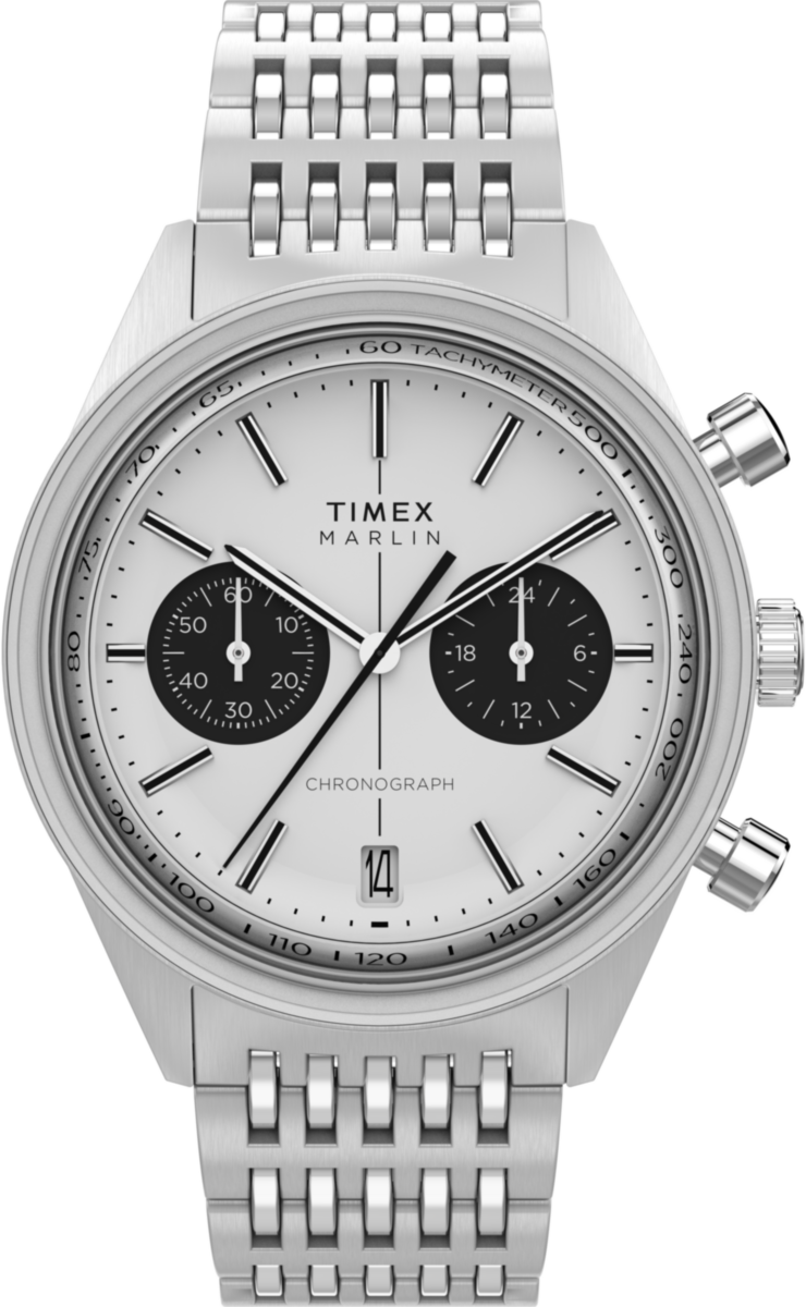 Timex Marlin Jet Silber Herren Armbanduhr TW2Y24600