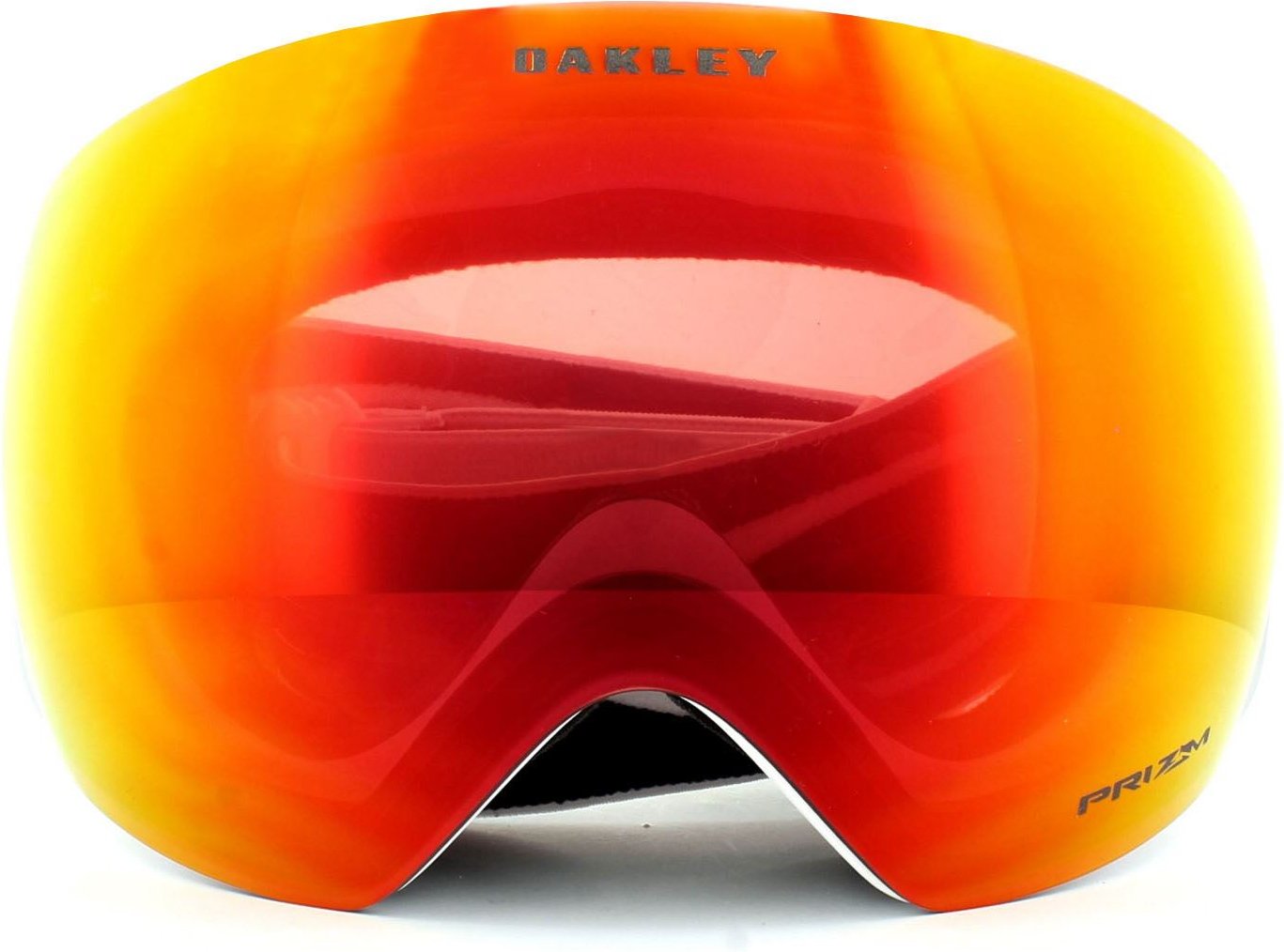 Oakley Ski-Goggles Flight Deck OO7050-35 Matt Weiß Prizm Torch Iridium