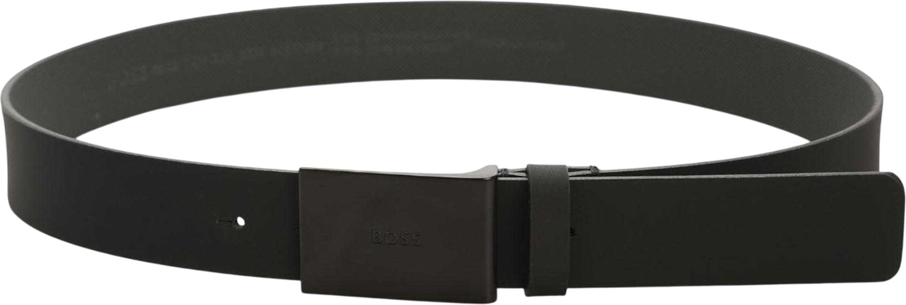 Boss - "Tion Gum" Gürtel für Herren, Leder (Schwarz)