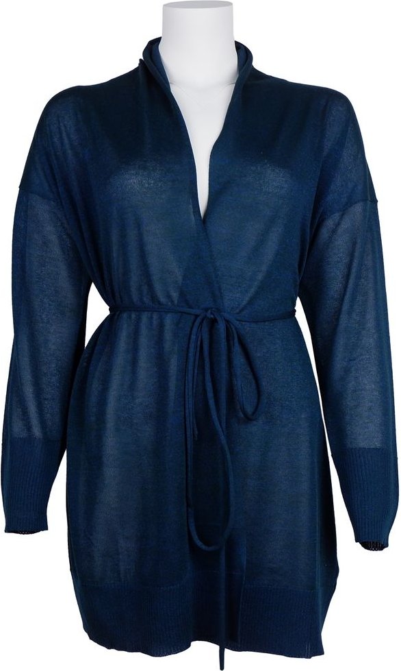 Gurtcardigan Marineblau Al12969