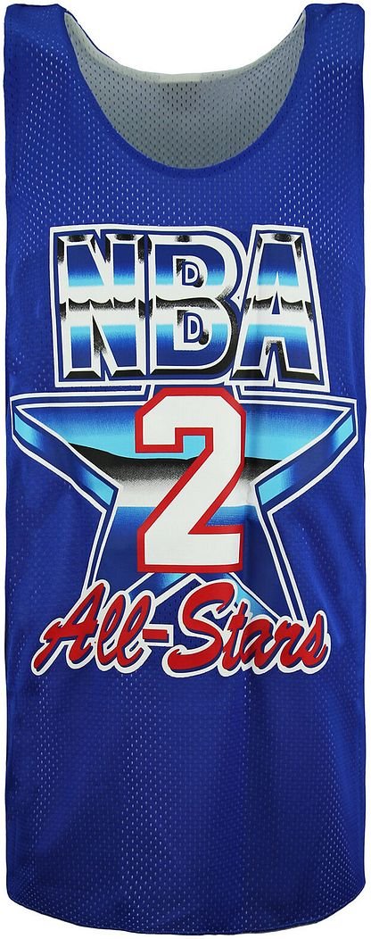 Mitchell & Ness Charlotte Hornets Larry Johnson Reversible Herren Mesh Weste