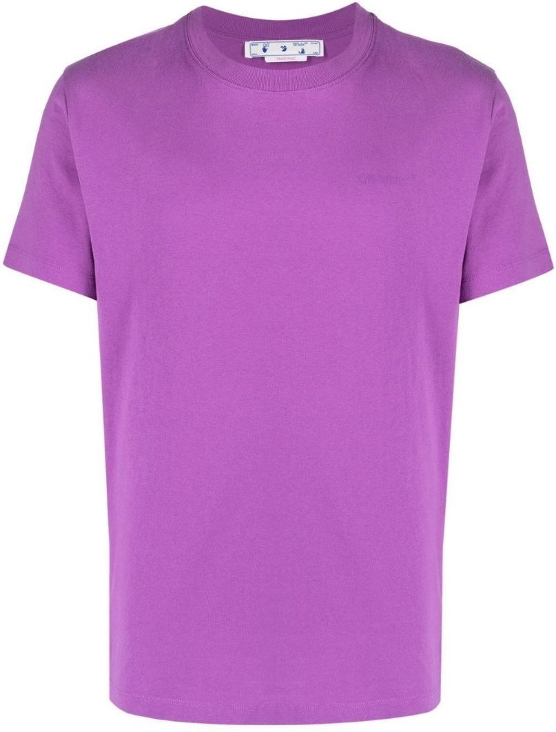 Off-White Diag Tab Slim Fit Orchid Lila T-Shirt